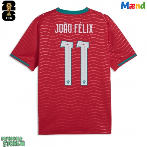 Portugal Joao Felix #11 Replika Hjemmebanetrøje VM 2026 Kortærmet